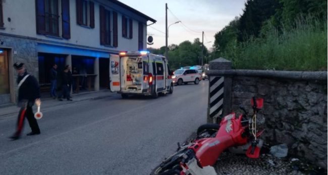 Tragedia in moto, muore professore di Morbegno