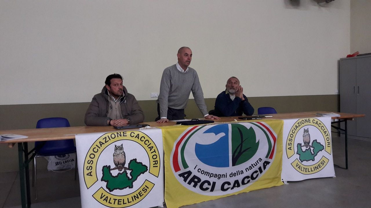 Assemblea e cena per l’Associazione Cacciatori Valtellinesi