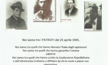 25 Aprile, da Tresivio un messaggio per non dimenticare