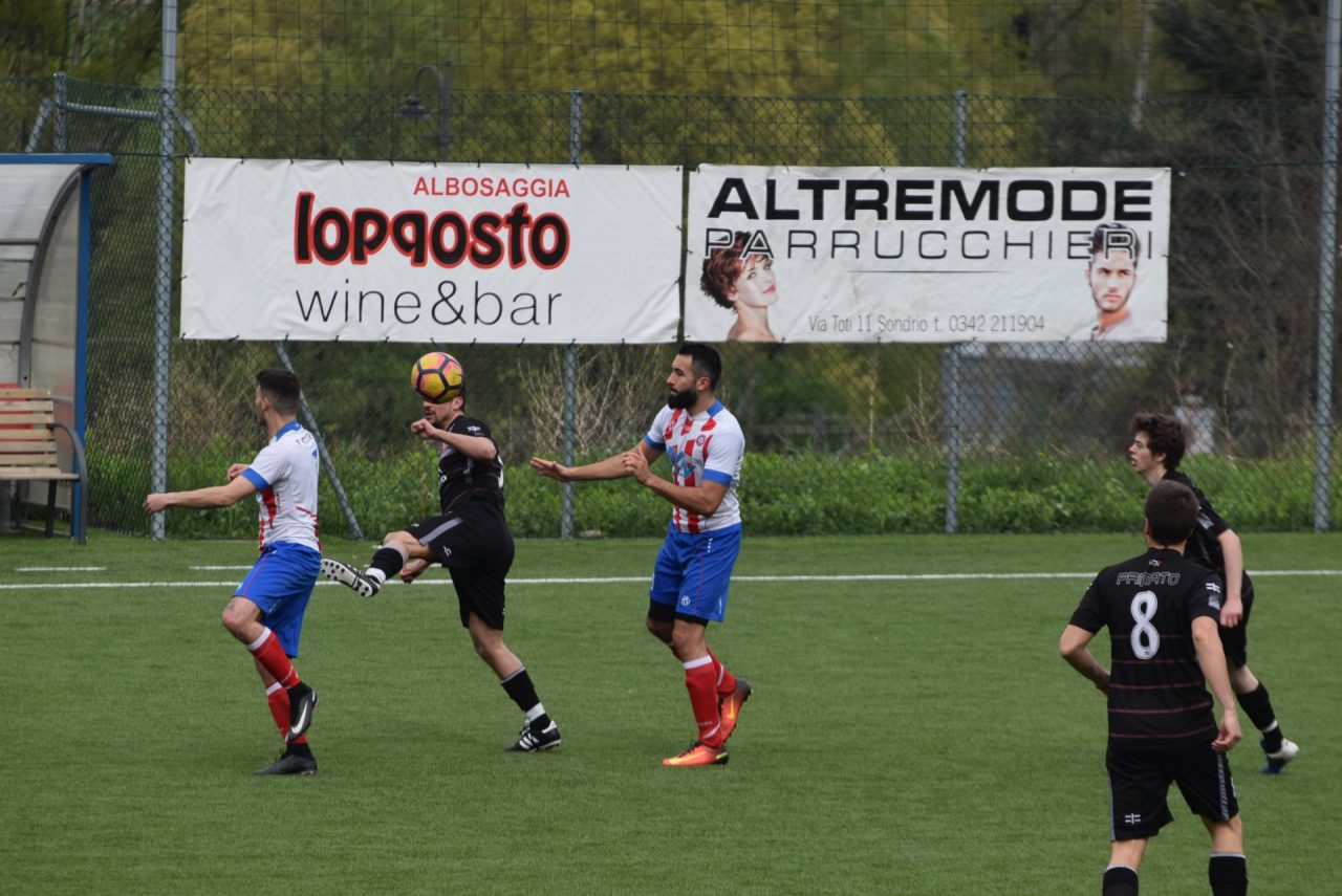 Un punto separa l’Albosaggia Ponchiera dalla Prima categoria