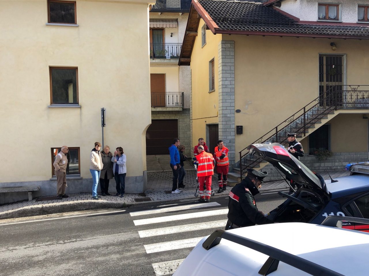 Anziano investito, paura a Villa di Chiavenna