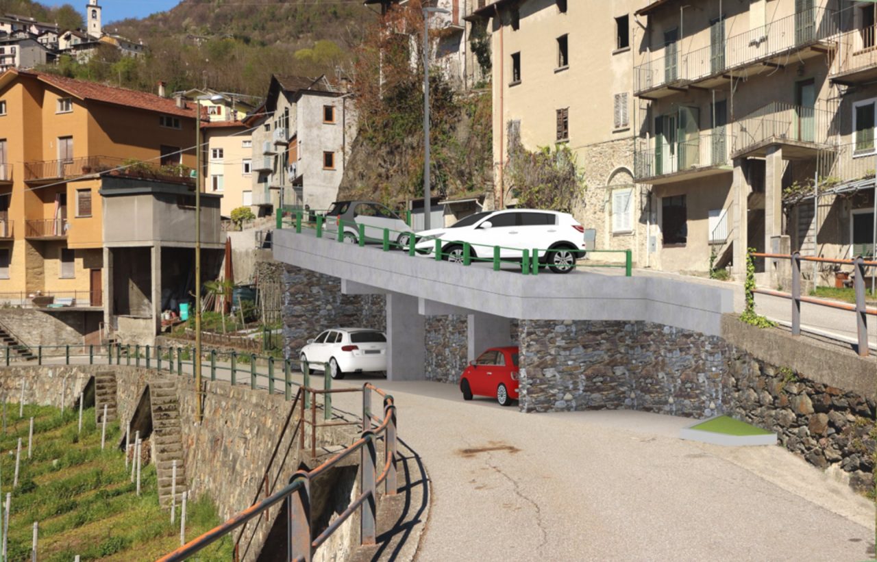 Nuovi posteggi a Sant’Anna e Ponchiera