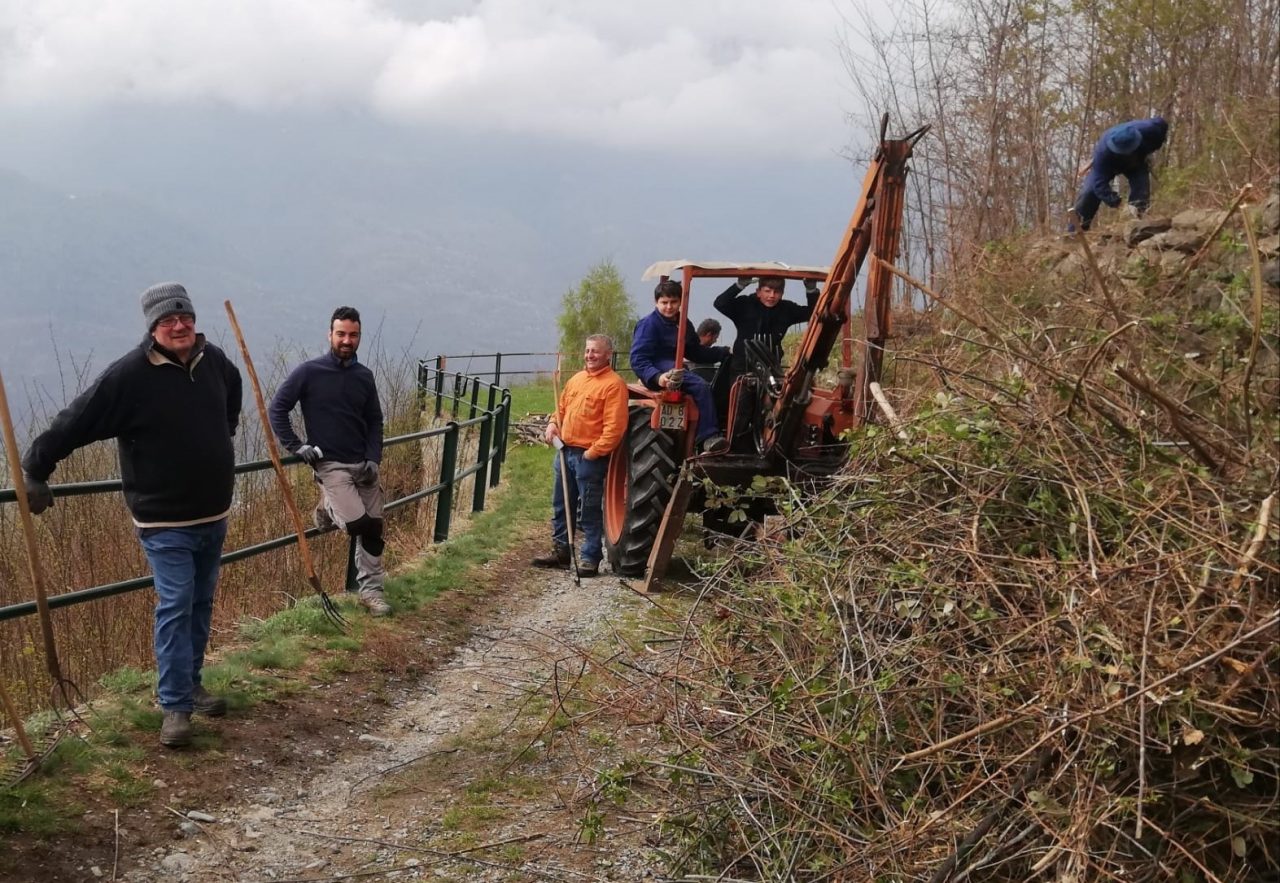 Il Verde sondriese rinasce grazie ai volontari