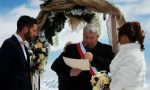 Matrimonio sulla neve a Livigno VIDEO