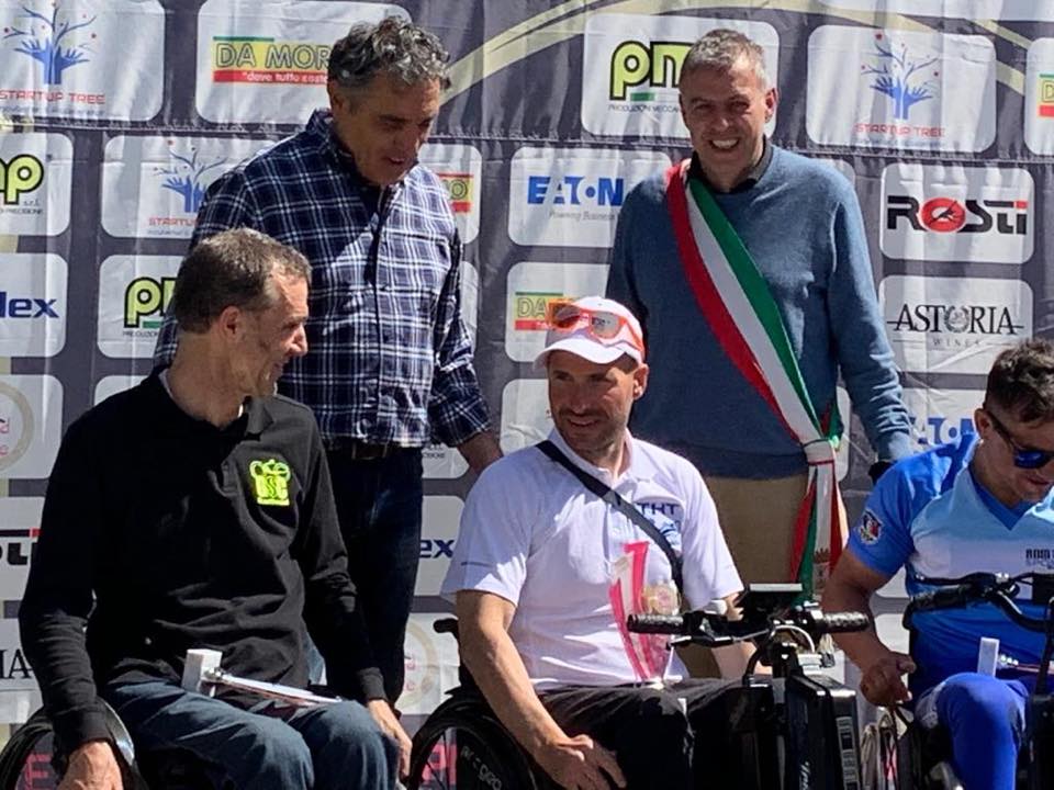 Successo a Tirano per il Giro Handbike