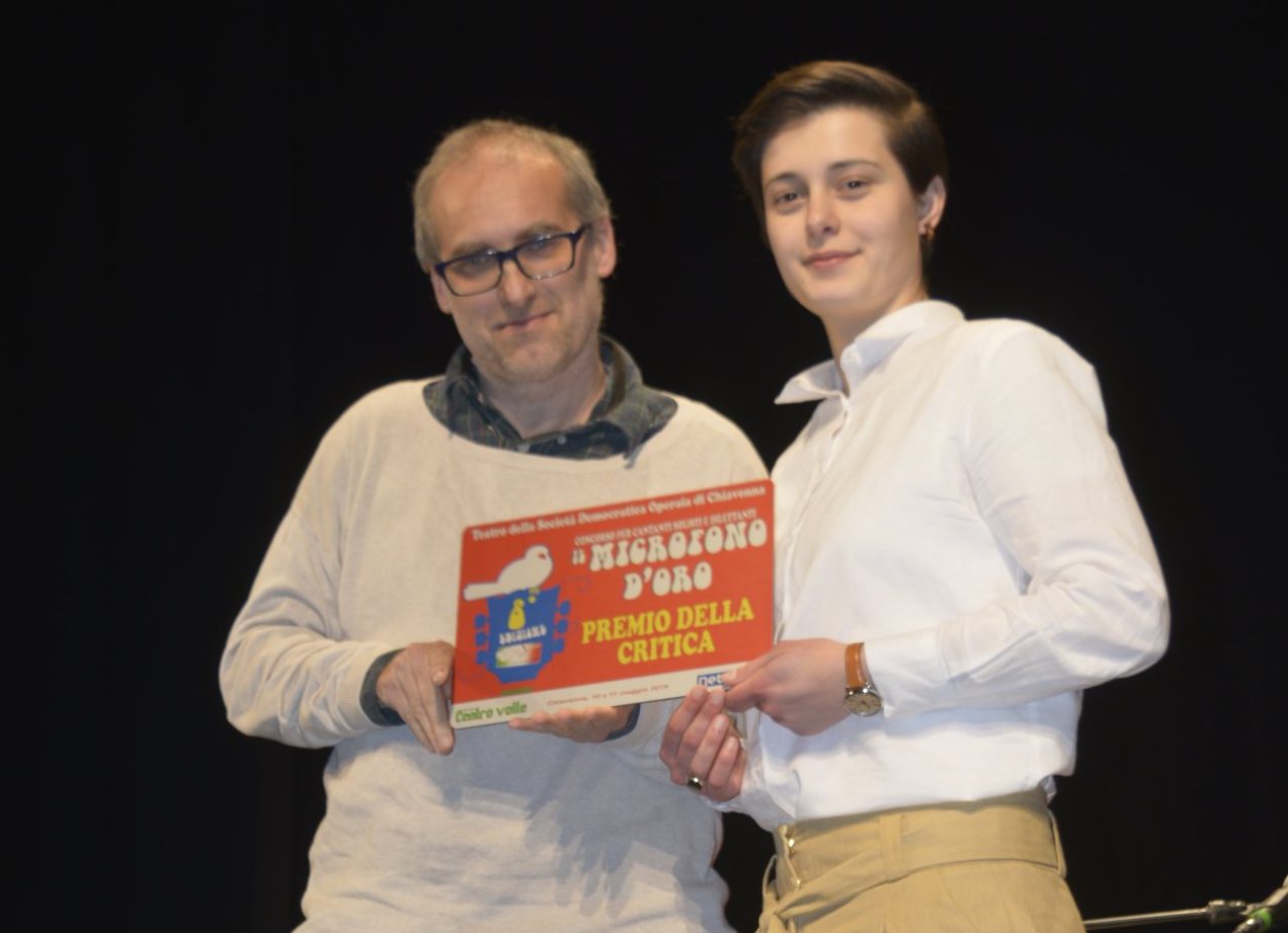 Francesca Della Bitta al Microfono d’oro VIDEO
