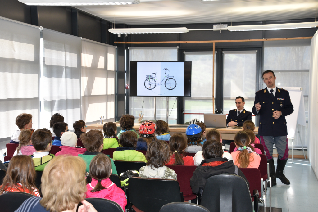 Bormio, educazione stradale alla bicicletta