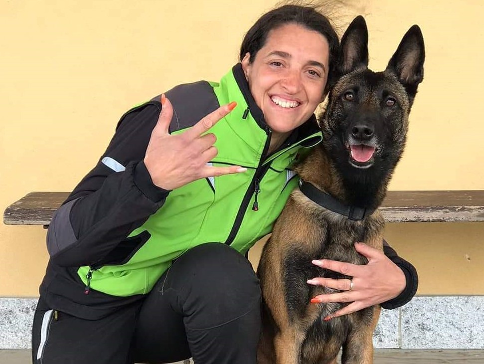 Erica e Trip qualificate per i mondiali di cani da soccorso