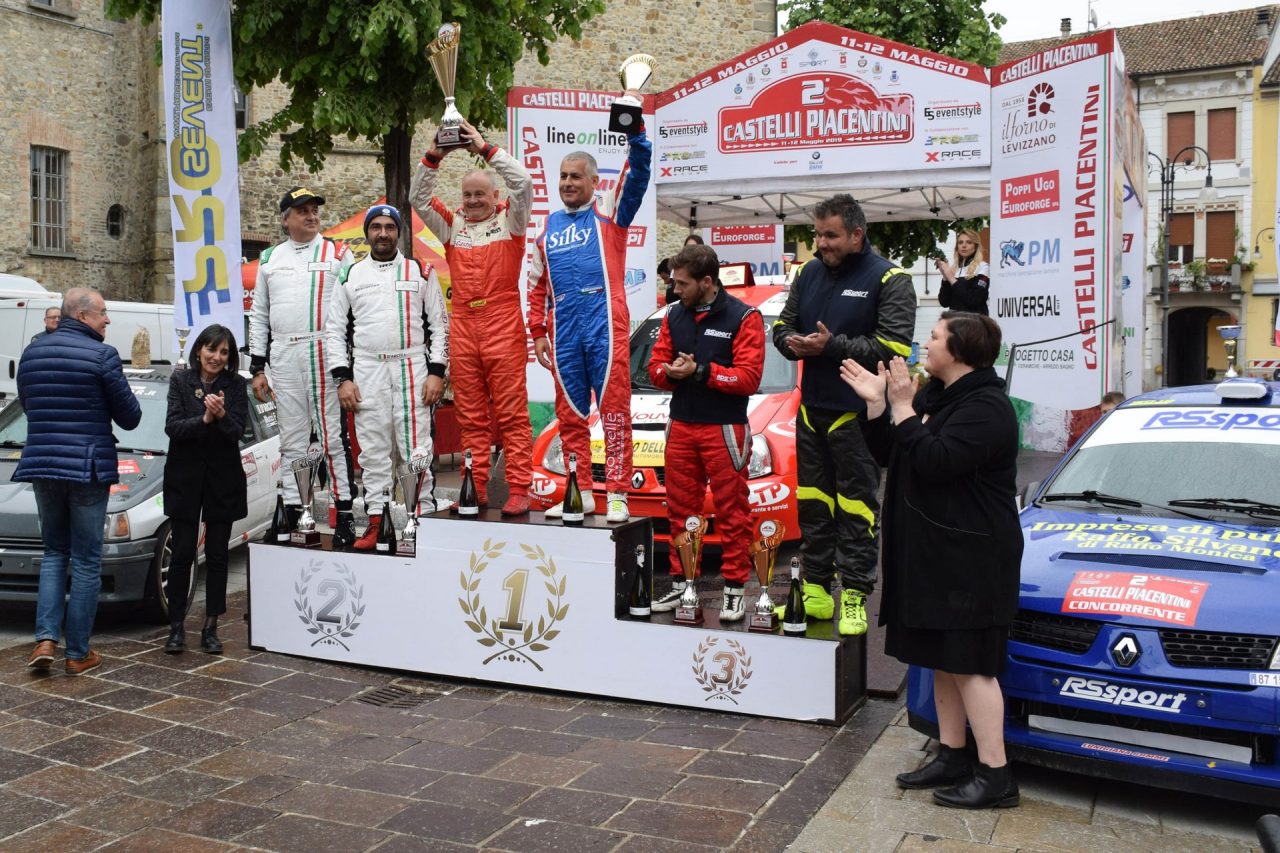 Due valtellinesi vincono il Rally dei Castelli Piacentini