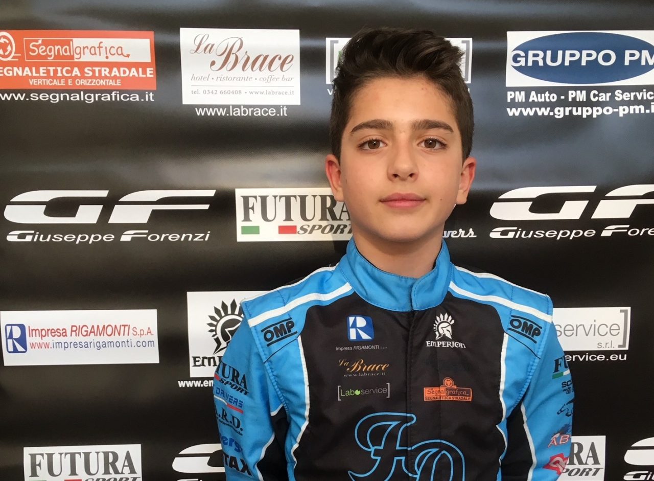 Kart: show di Forenzi sotto il diluvio ad Adria.