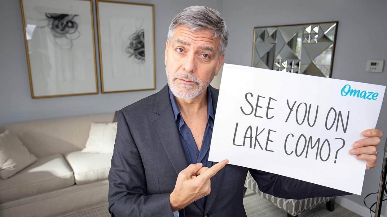 George e Amal vi invitano a cena a Laglio per beneficenza VIDEO