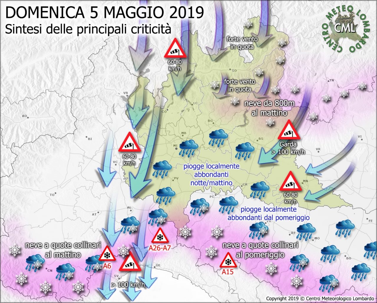 E’ tornato l’Inverno PREVISIONI METEO