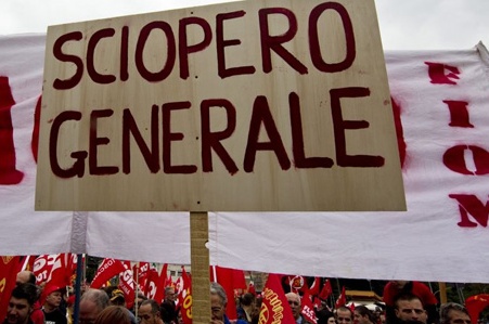 Sciopero generale del pubblico impiego mercoledì 9 dicembre