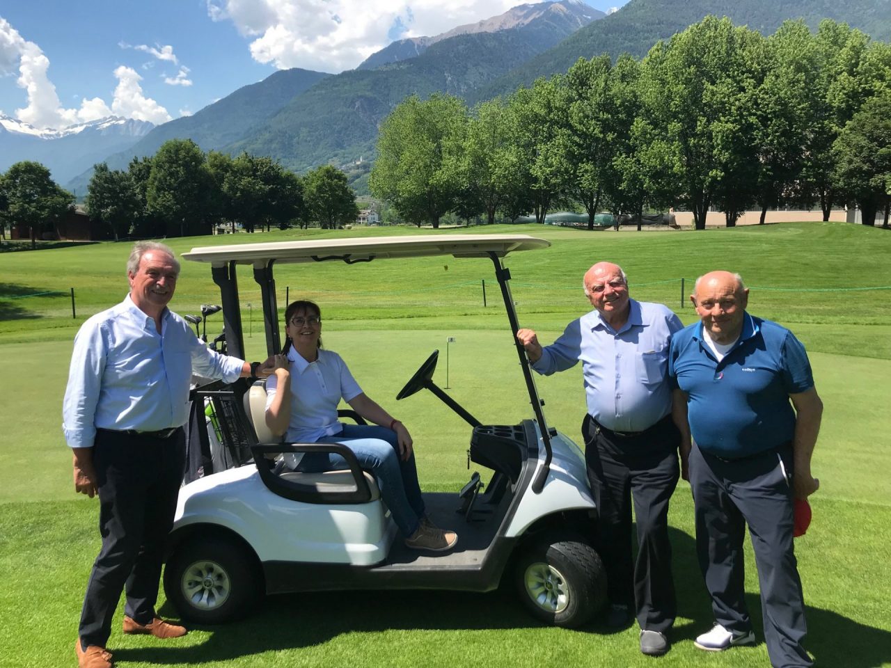 Il campo da golf di Caiolo fa bene al turismo