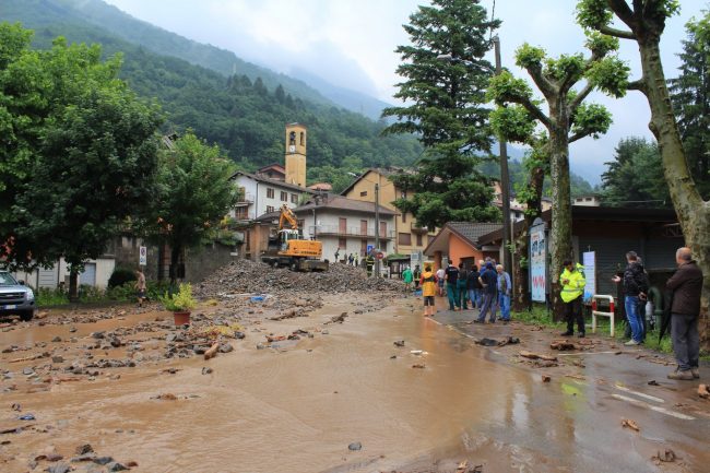 Emergenza maltempo: scene di devastazione da Premana, Primaluna e Dervio