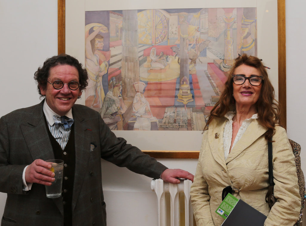 La pittrice tiranese Anna Galanga a Roma per la presentazione del volume “Artisti ‘25”