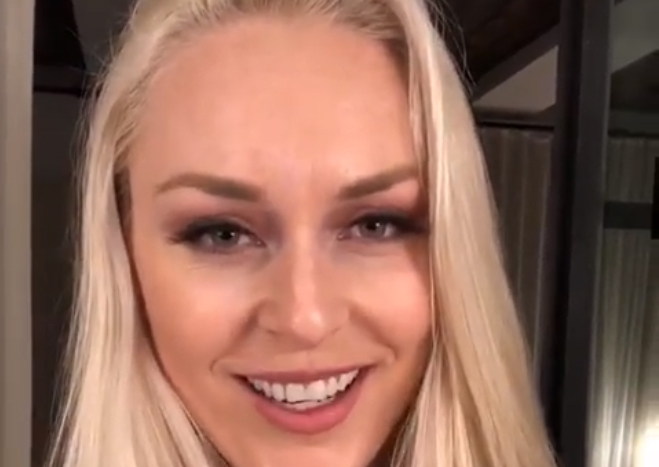 Anche Lindsay Vonn tifa per MilanoCortina2026 FOTO VIDEO