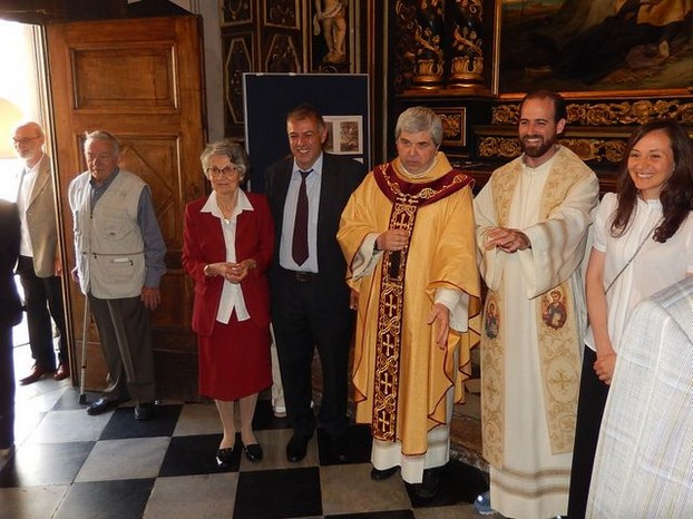 Restauro di una tela antica per festeggiare il compleanno di Unitre