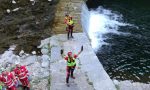 Cade nel torrente Bitto, 15enne grave all'ospedale FOTO