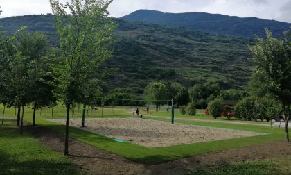 Al Parco Bartesaghi il campo da beach volley è pronto