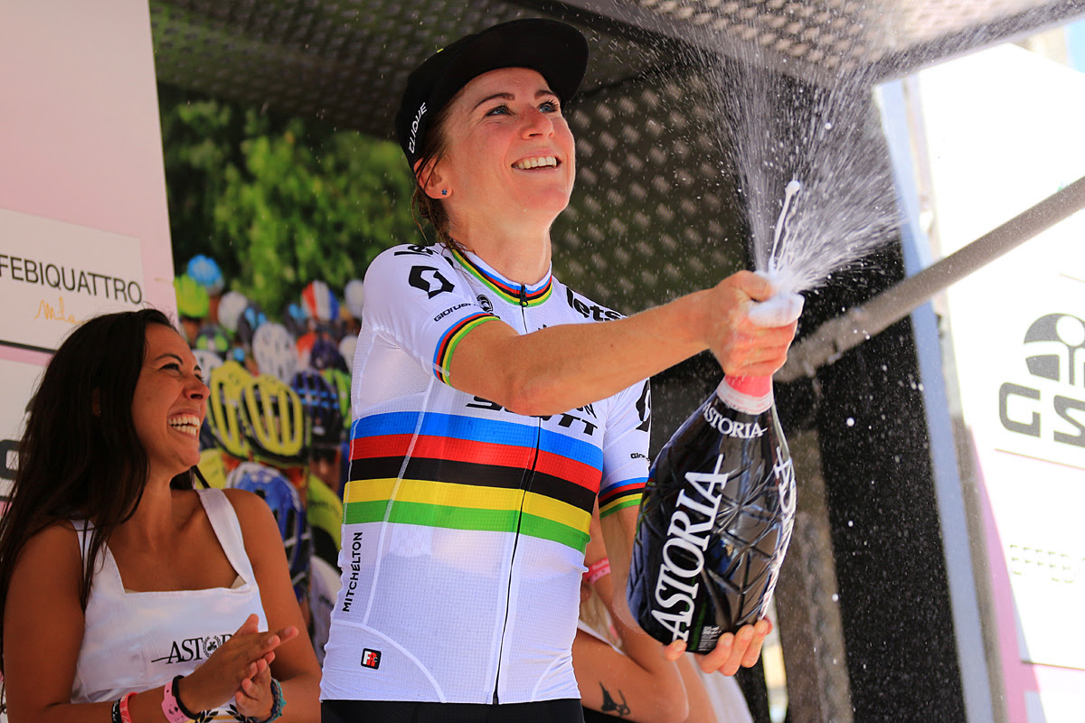 Giro Rosa, la cronaca e le FOTO della cronometro Chiuro-Teglio