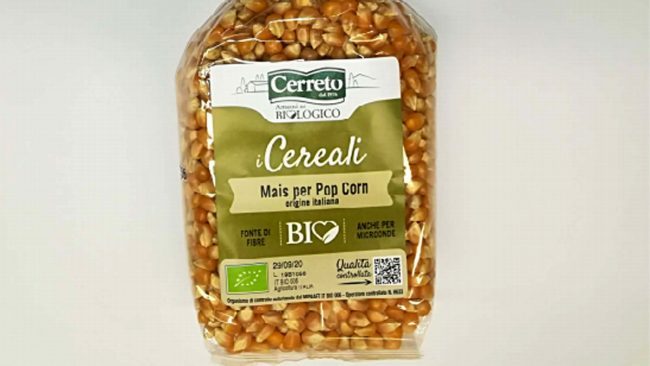 Occhio al mais per pop corn: contiene tossine
