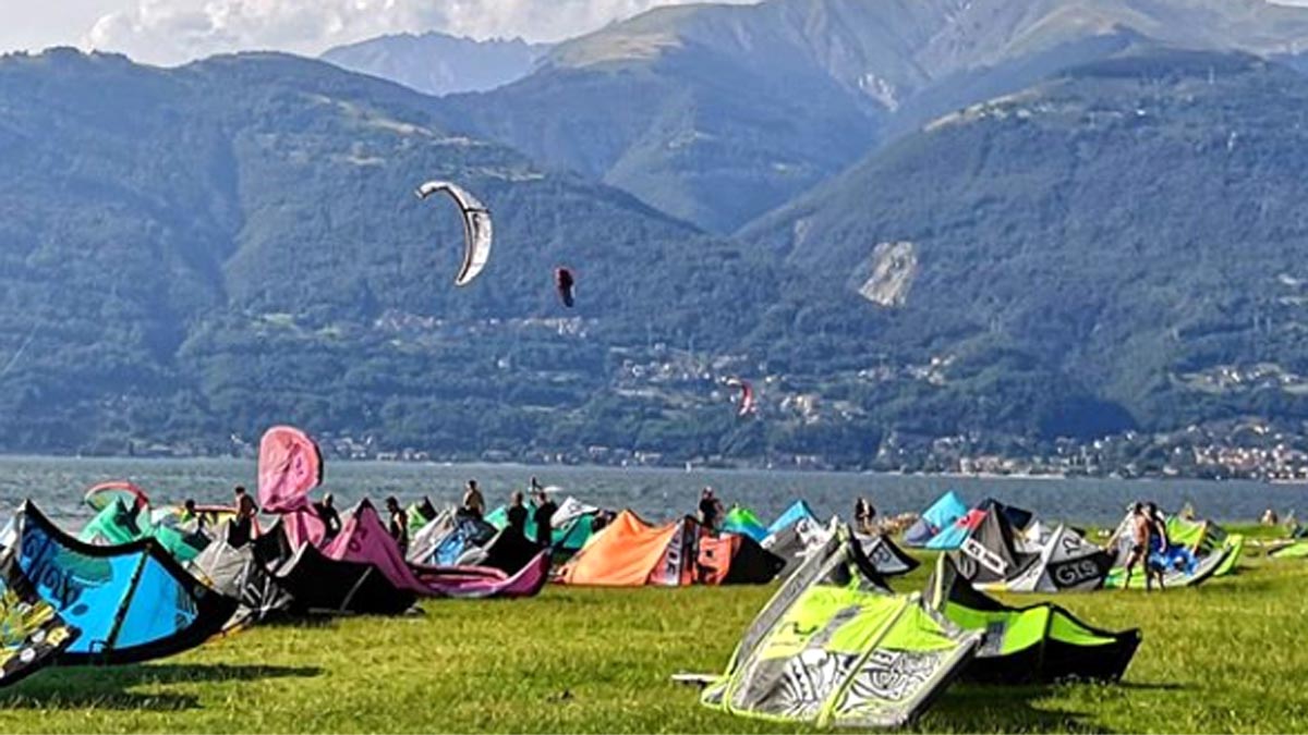 Malore sul kitesurf: è morto il 60enne soccorso a Colico