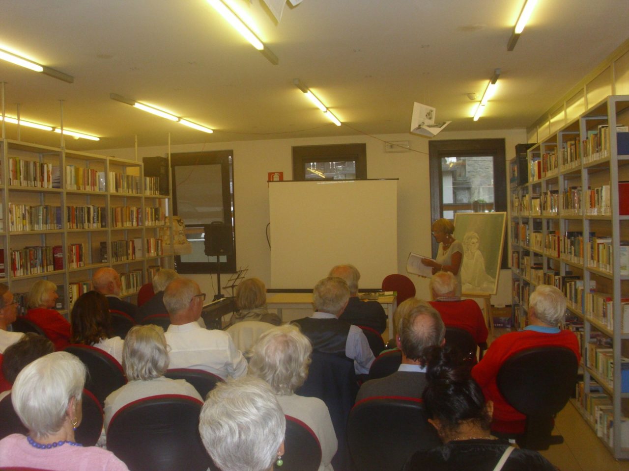 Biblioteca dedicata a Milly Martinelli