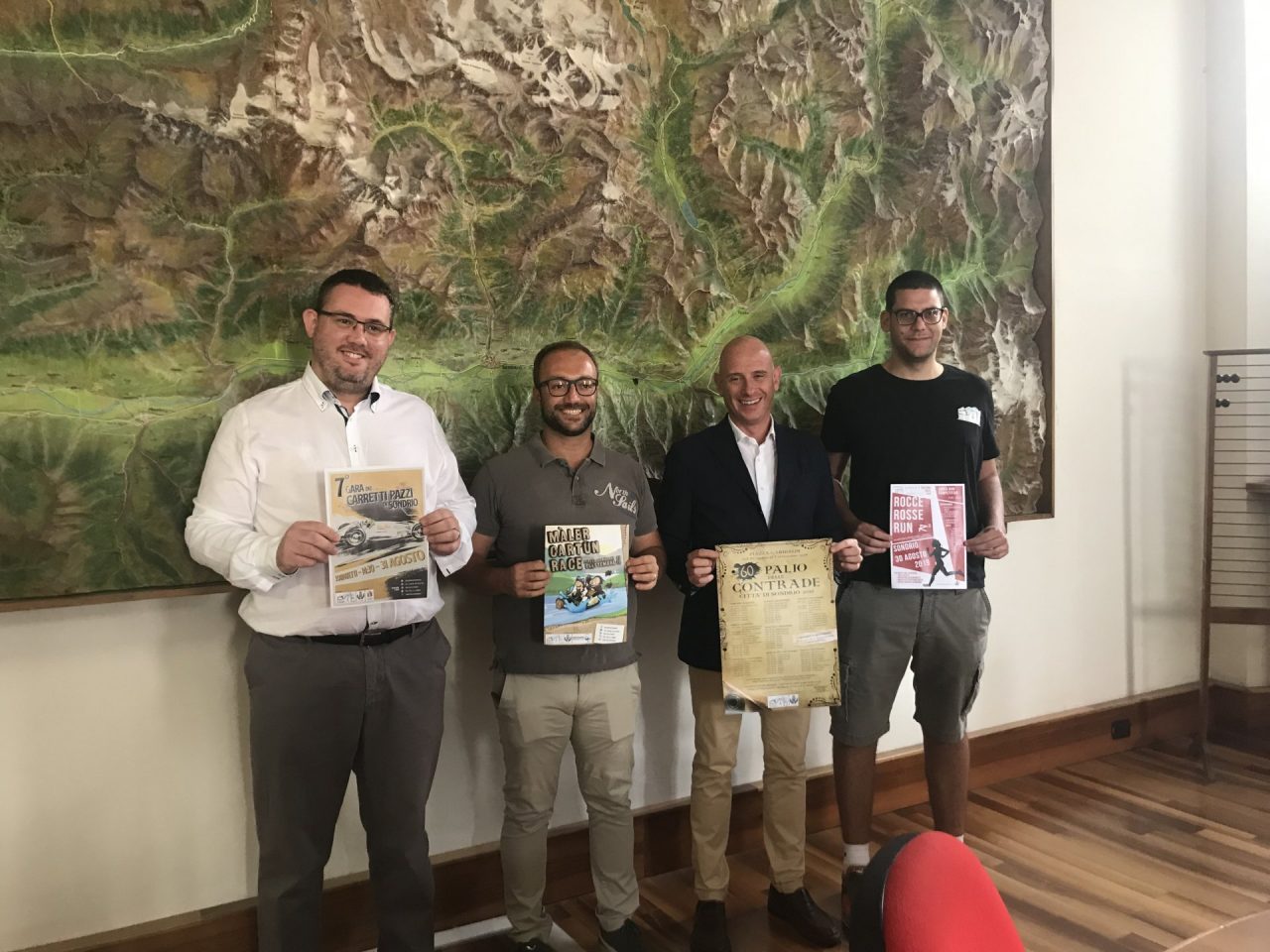 Al via il Palio delle contrade a Sondrio