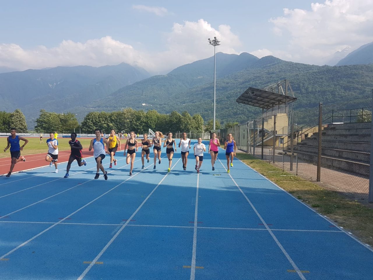 Atletica: raduno regionale Fidal a Chiuro