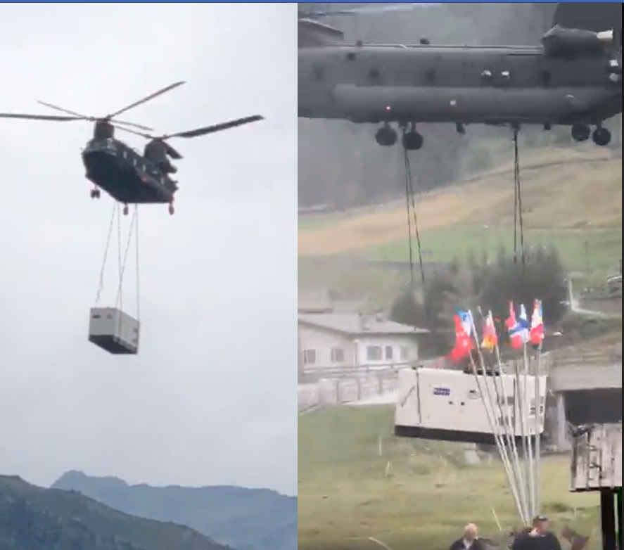 Panico a Valfurva: elicottero militare a pochi metri da terra, tre feriti VIDEO