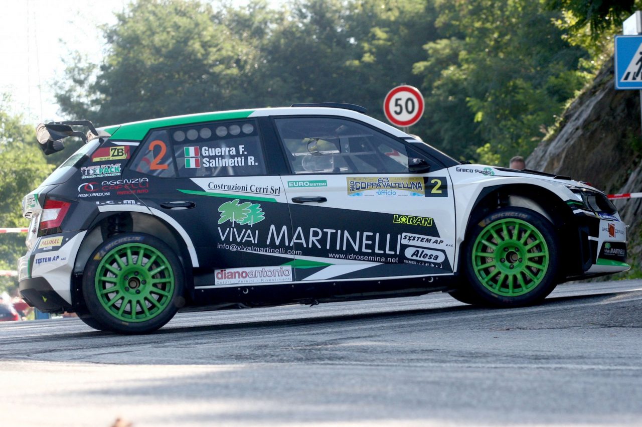 Guerra e Salinetti vincono il Rally Coppa Valtellina