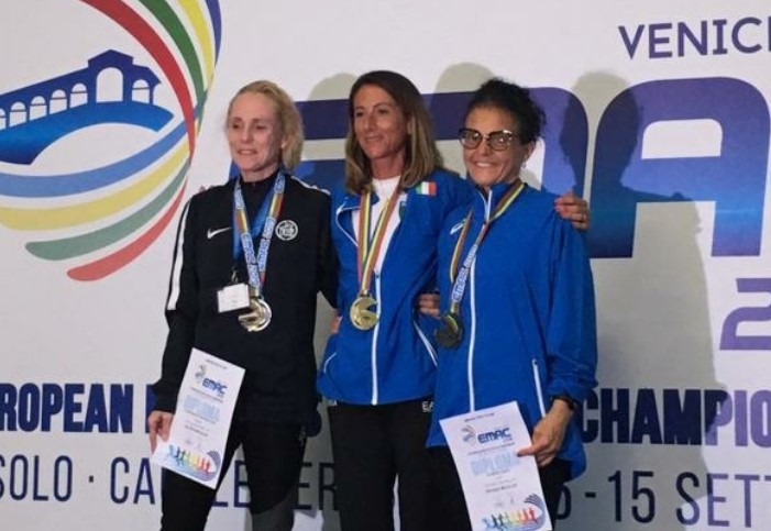 Euromaster: due medaglie per Cinzia Zugnoni