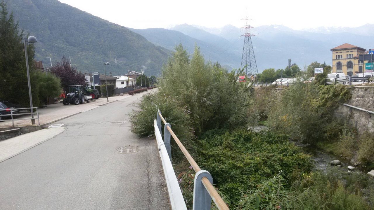 Il Poschiavino a Tirano fa paura