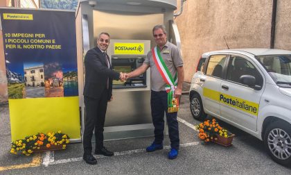 Inaugurato il nuovo ATM Postamat