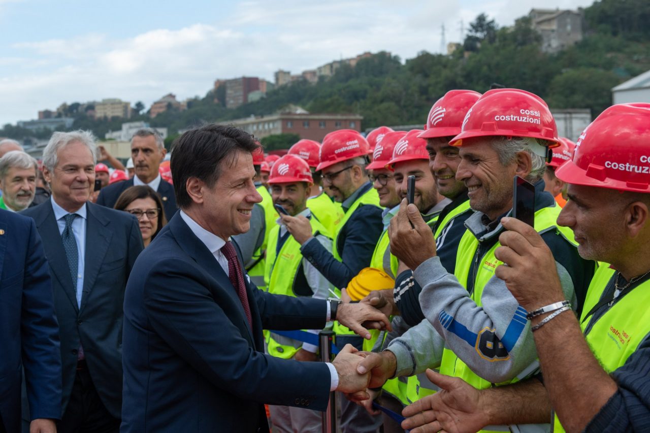 Ponte di Genova, lodi alla Cossi – FOTO