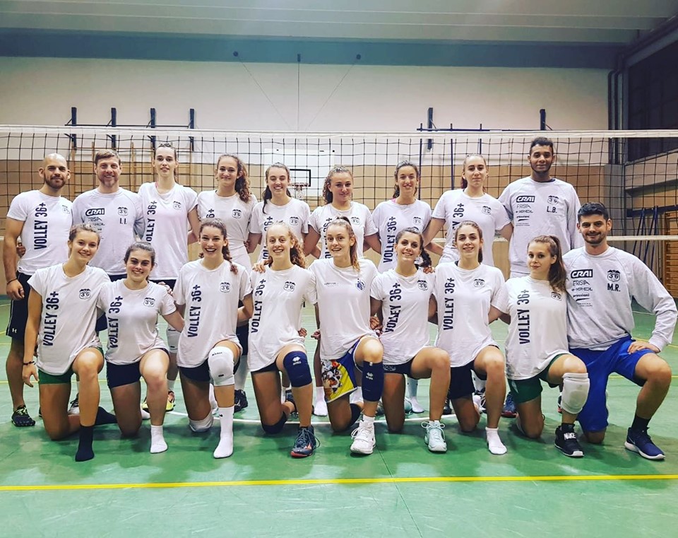 Storico debutto nei campionati nazionali per la V36 Plus Crai femminile