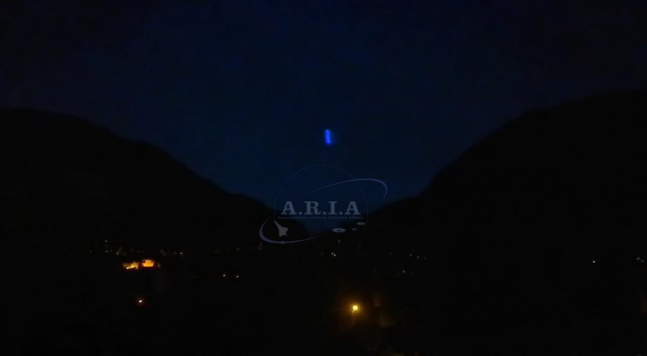 UFO nei cieli sopra Sondrio VIDEO ESCLUSIVO