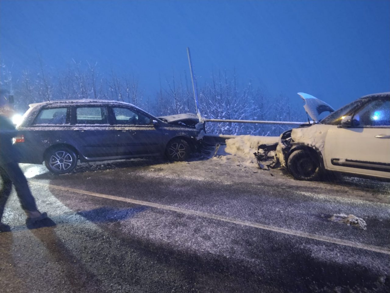 Maxi incidente sulla Statale 36