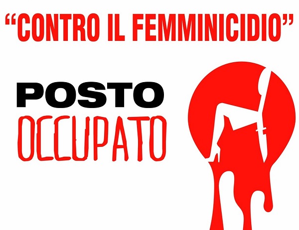 Posto occupato contro la violenza sulle donne