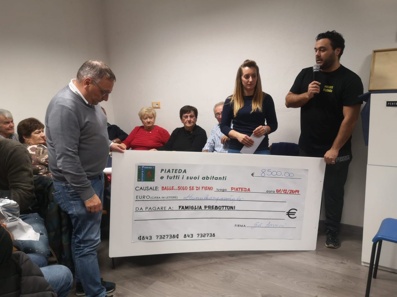 Dopo il rogo del fieno, primo obiettivo raggiunto – FOTO