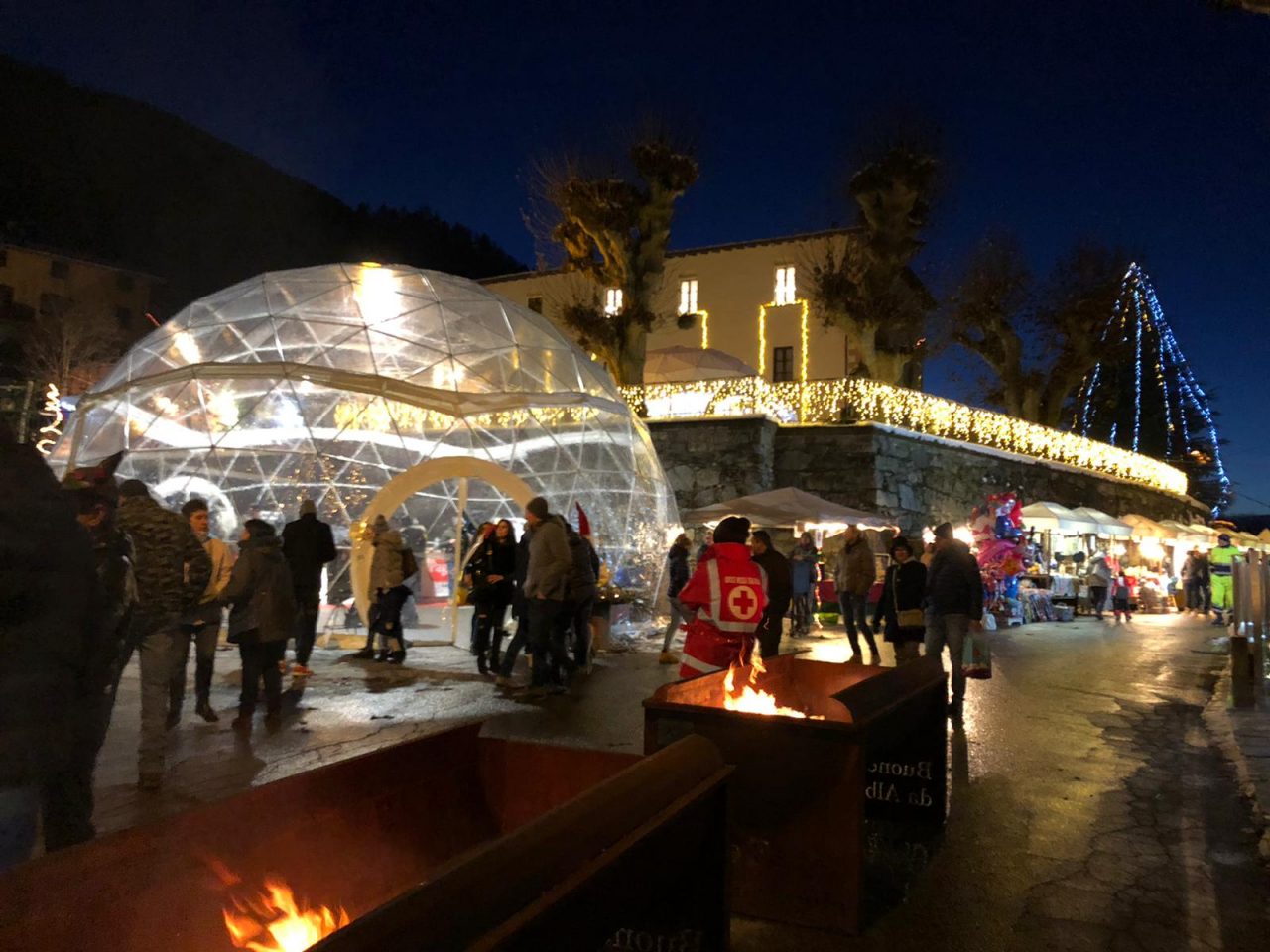 Successo pieno per i mercatini di Natale ad Albosaggia FOTO