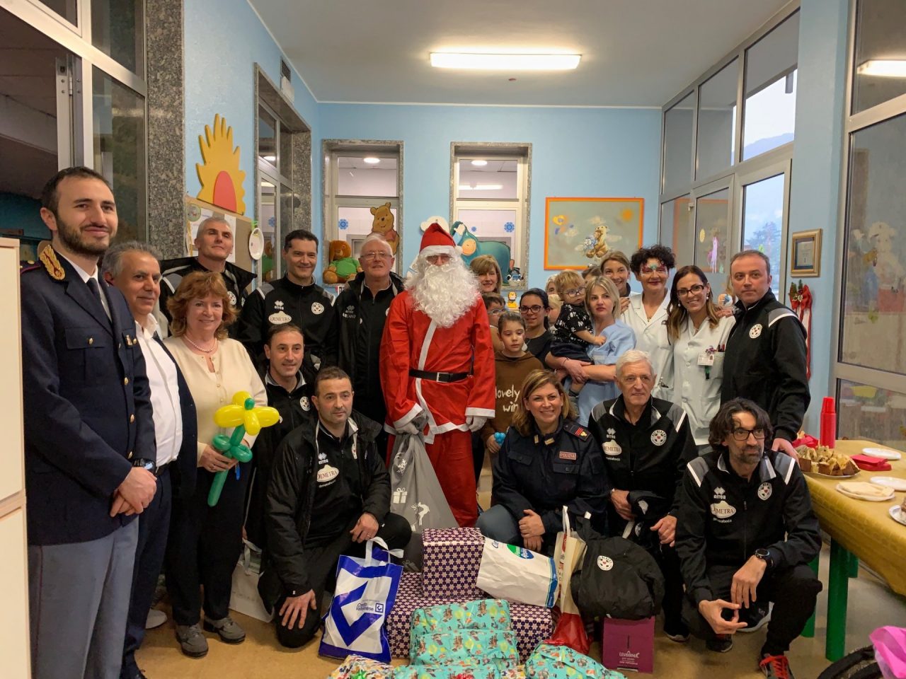 Babbo Natale in Pediatria a Sondrio