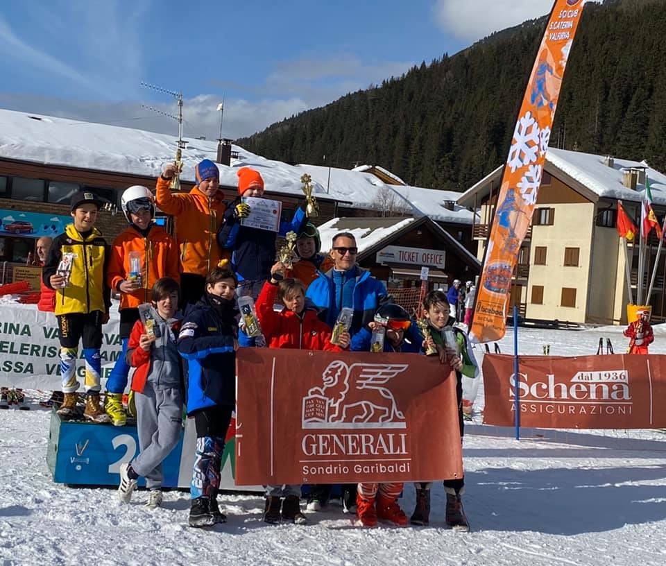 Circuito Schena Generali, ieri a Santa Caterina il gigante per i più piccoli – CLASSIFICHE