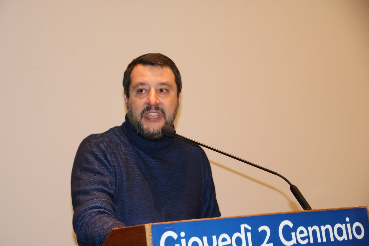 Bagno di folla per Salvini a Bormio