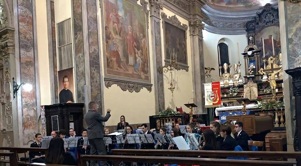 Applaudito concerto della Banda