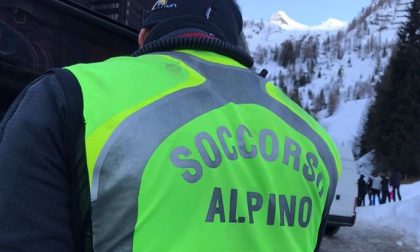 Scialpinista salvo per miracolo in Alta Vallespluga