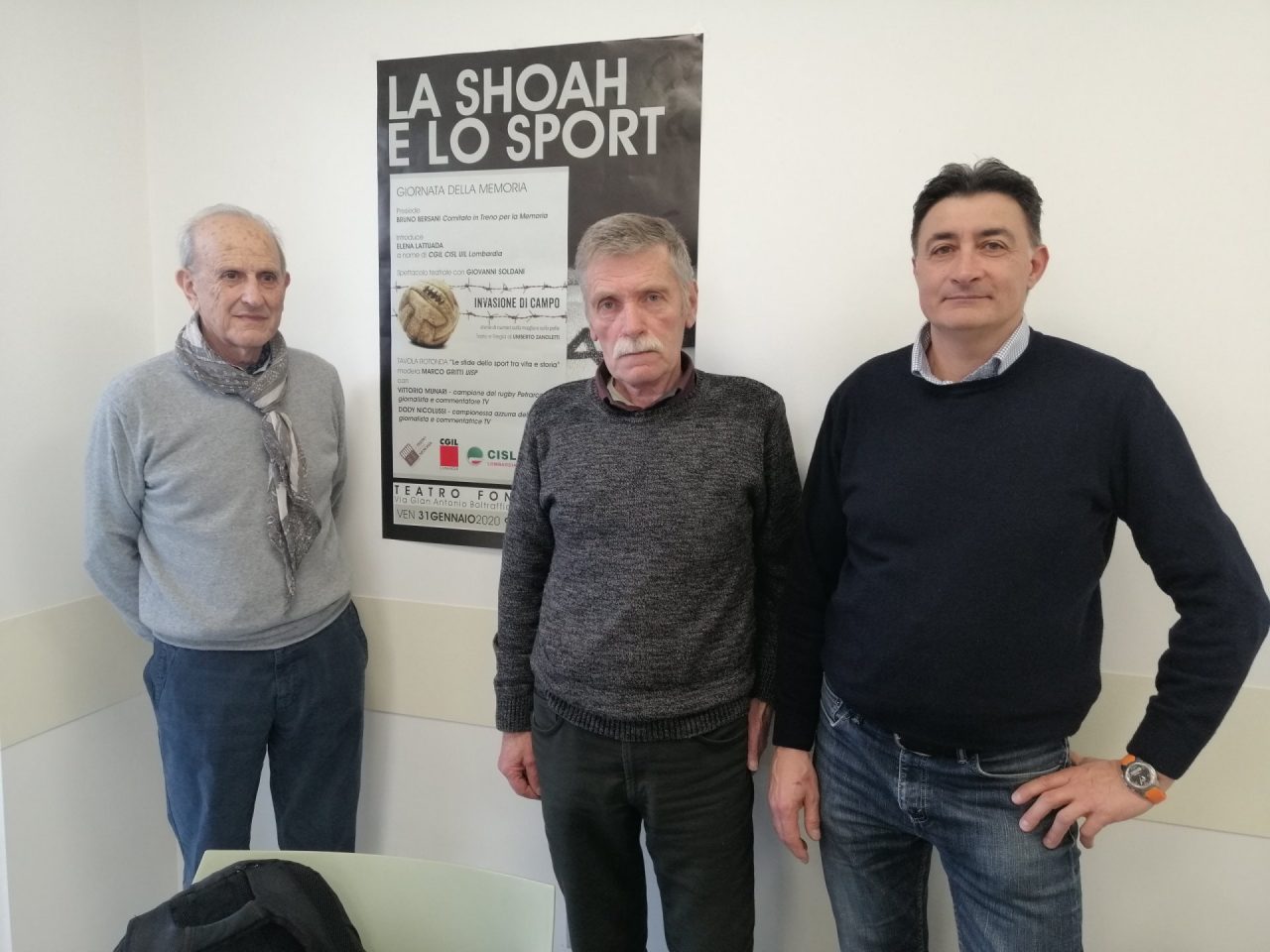 Valtellinesi in partenza con il Treno della Memoria
