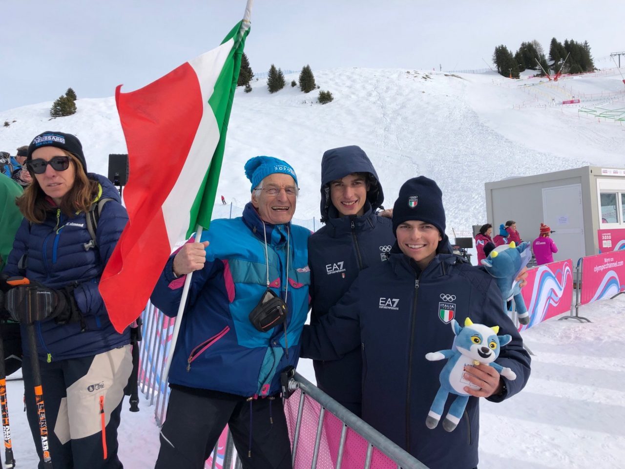 Nonno Roberto è il primo tifoso del nipote campione