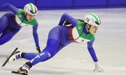 Elisa Confortola terza alla finale B dei 1000 metri alle Olimpiadi di Losanna